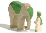 Ostheimer Elefant mit Sattel und Sternsinger