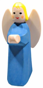 Engelberger Engel blau, Fl�gel klein