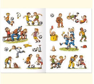 Coppenrath 79 coole Fu�ball-Sticker