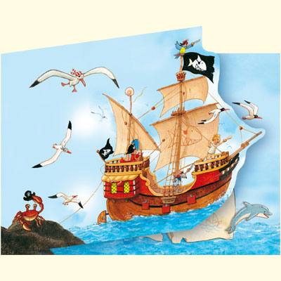 Spiegelburg Einladungskarten Capt´n Sharky Käpt´n Sharky Einladungskarten