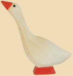 Engelberger Gans Kopf klein H�he ca. 5,5 cm