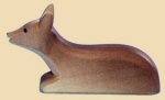 Engelberger Hirschkuh liegend H�he ca. 5,5 cm