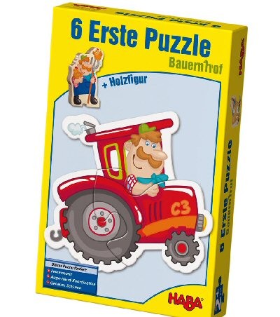Haba 6 Erste Puzzles - Bauernhof Haba 6 Erste Puzzles - Bauernhof