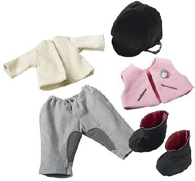 Haba Kleiderset Reitdress f�r alle 38 cm Puppen