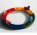 Spiel & Holzdesign Geburtstagsring bunt
