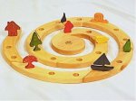 Spiel & Holzdesign Geburtstagsspirale natur
