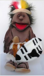 Living Puppets Indianer