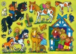 Lutz Mauder Verlag Fensterbild Ponyhof
