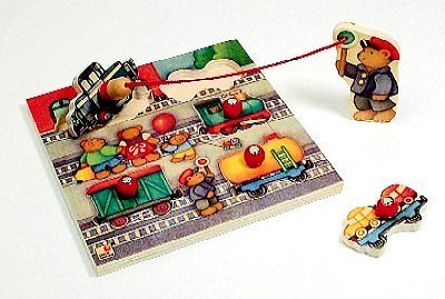 Selecta Magnetpuzzle Bahnhof Selecta Magnetpuzzle Bahnhof