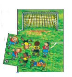 Lutz Mauder Verlag Haftspiel Fussball klein