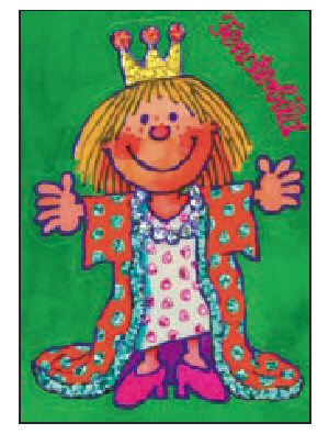 Mauder_80609.jpg Lutz Mauder Glitzer-Fensterbild Prinzessin DIN A6