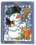 Lutz Mauder Puzzle Schneemann 6-tlg.