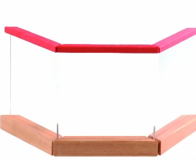 Ostheimer Zaun mit Glas