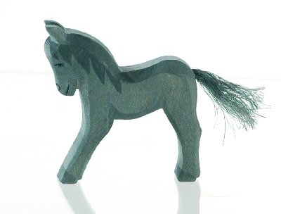 Ostheimer Fohlen schwarz 9 cm