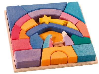 Ostheimer Regenbogen Krippe