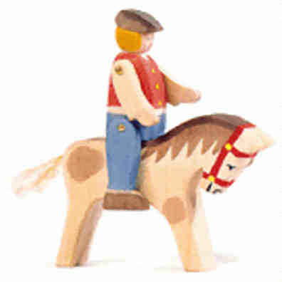 Ostheimer Reiter mit Pferd 2tlg