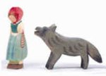 Ostheimer Rotk�ppchen mit Wolf