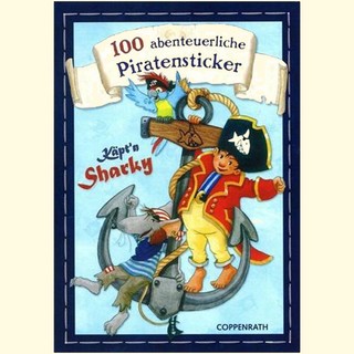 K�pt'n Sharky 100 abenteuerliche Piratensticker
