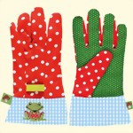 Kinder-Gartenhandschuhe Fröhliche Tupfen Kinder-Gartenhandschuhe Fröhliche Tupfen