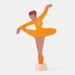 Grimms Spiel & Holzdesign Stecker Ballerina Orangenblüte