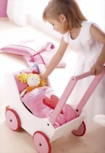 Haba Puppenwagen Herzen