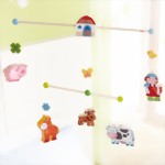 HABA Meine erste Spielwelt Bauernhof - Mobile Bauernhoffreunde