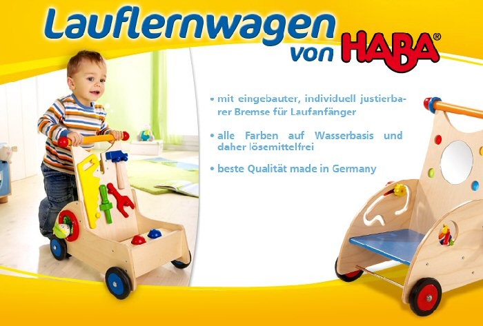 HABA Lauflernwagen