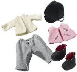 Haba Kleiderset Reitdress fr alle 38 cm Puppen