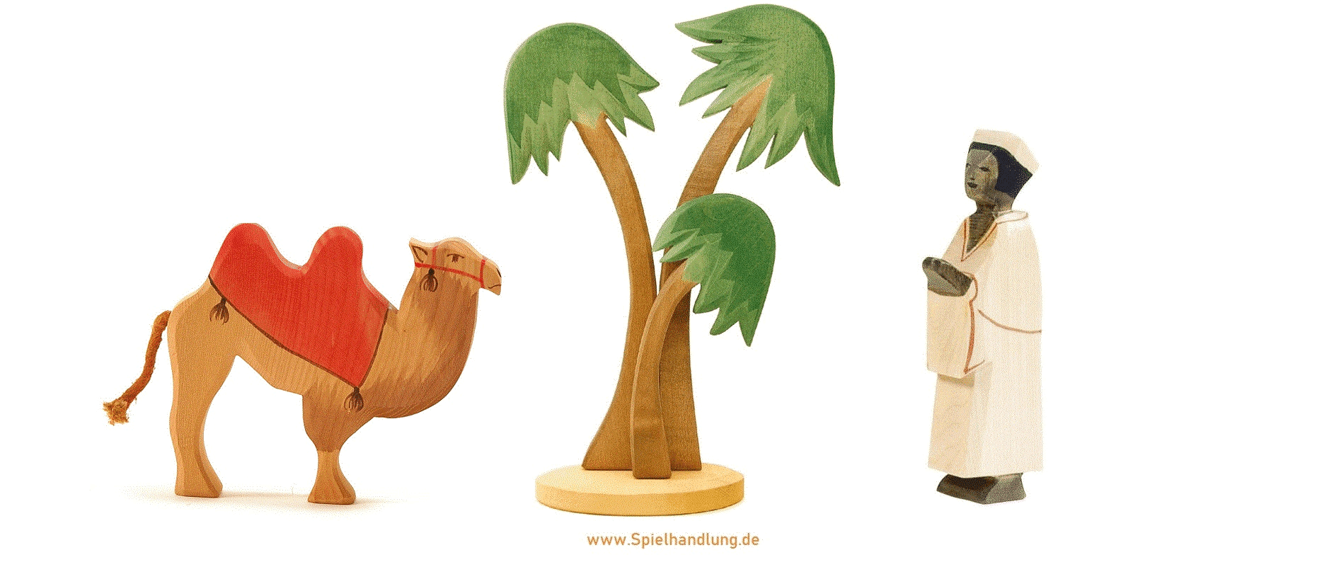 Ostheimer Palmengruppe mit Afrikaner und Kamel